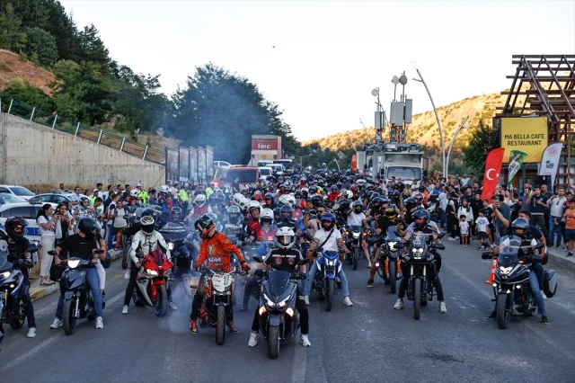 Tunceli'de Nefes Kesen Motosiklet Festivali Yoğun İlgi Gördü