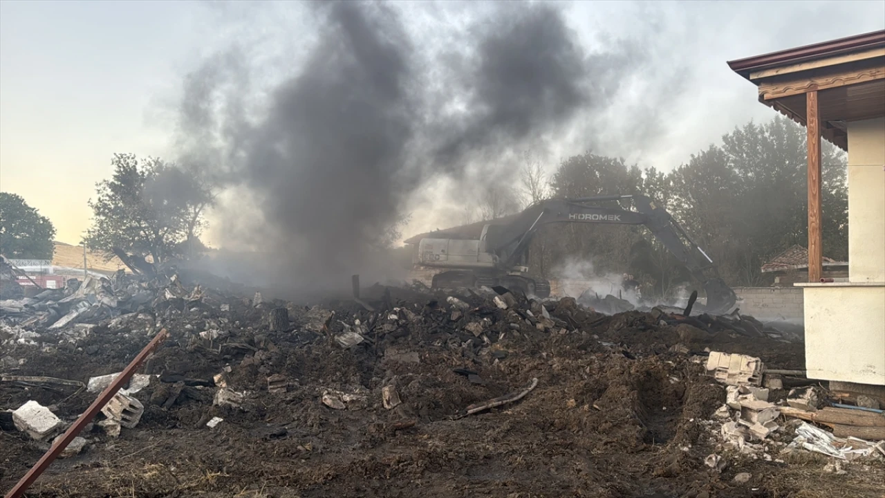 Bolu'da Anız Yangını Kontrolden Çıkınca Felakete Yol Açtı