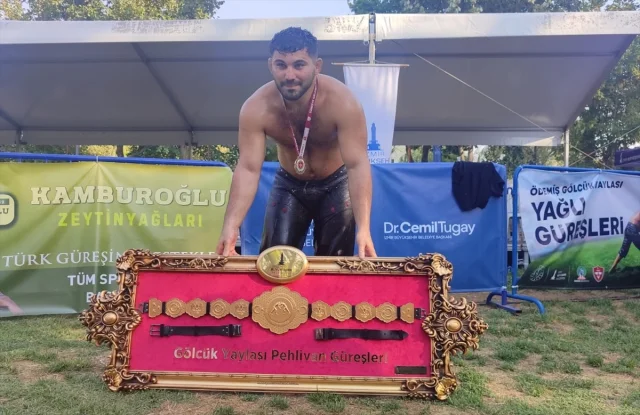 İzmir'in Gölcük Yaylası'nda Erkan Taş Tarih Yazdı