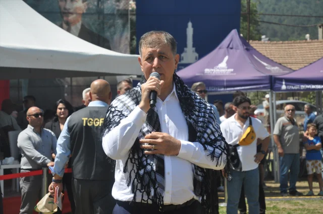 İzmir'in Gölcük Yaylası'nda Erkan Taş Tarih Yazdı