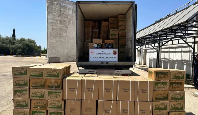 Adana'da Kaçak Tütün Operasyonu Şok Etkisi Yarattı