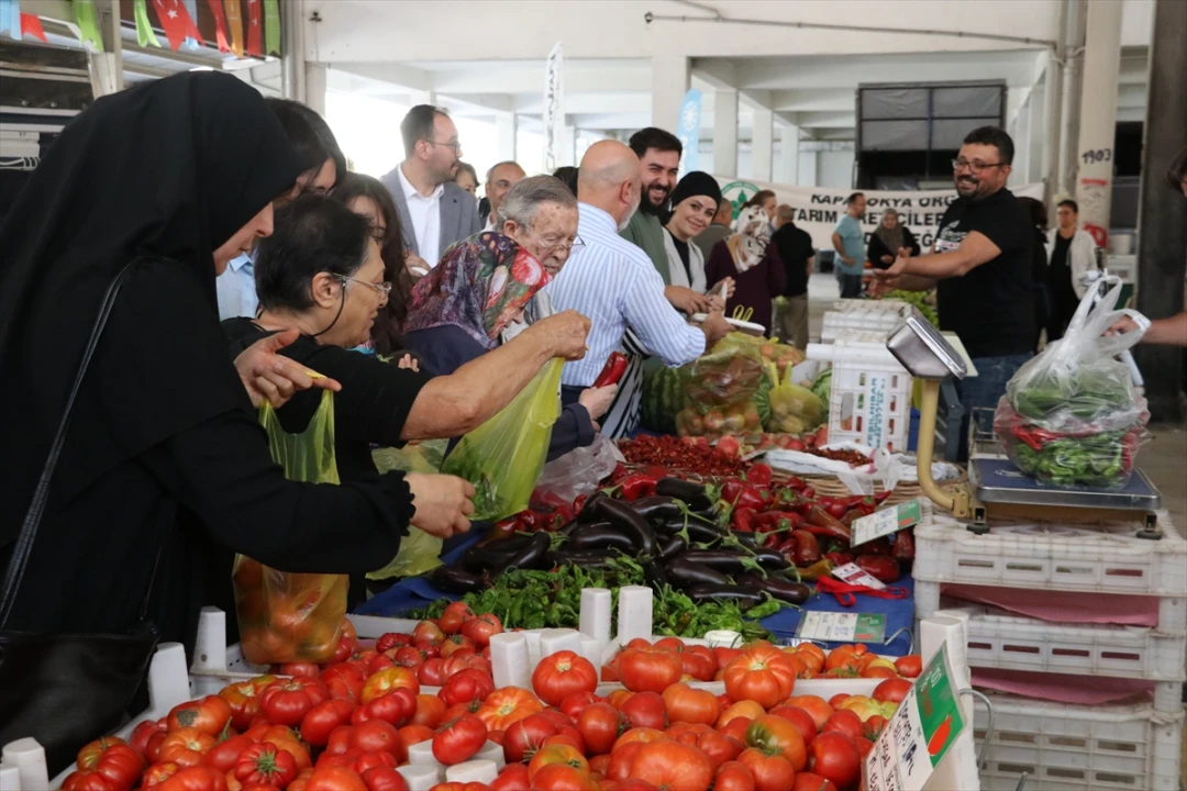 Kayseri'nin Ekolojik Pazarı Merak Uyandırıyor