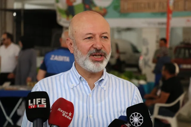 Kayseri'nin Ekolojik Pazarı Merak Uyandırıyor