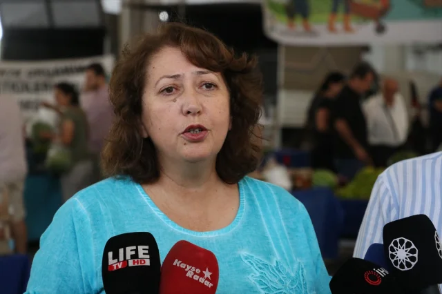 Kayseri'nin Ekolojik Pazarı Merak Uyandırıyor