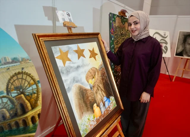 İstanbul'da Suriyeli Sanatçıların Üreten Ellerinden Gelen Mu...