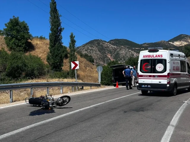 Giresun'da Motosiklet Kazası Sonrası Acı Kayıp