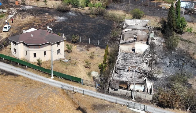 Kocaeli'de Orman Yangını Konusu: Havadan Çekilen Görüntülerle Felaketin Boyutu Ortaya Çıktı