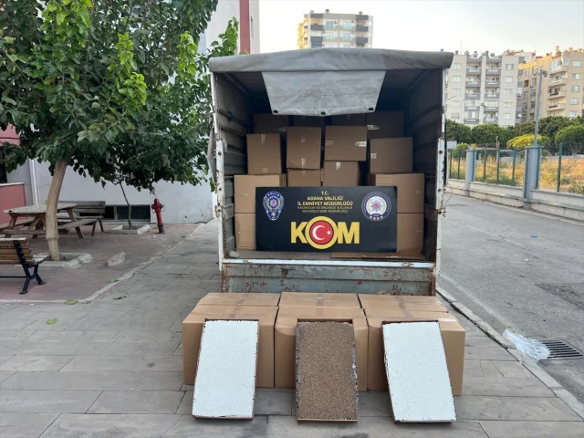Dev Operasyonda Tam 1.650.000 Kaçak Makaron Yakalandı