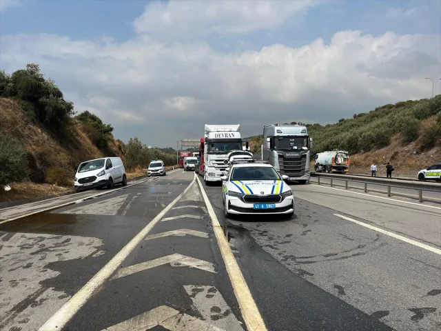 Kocaeli'de Tanker Kazası Büyük Panik Yarattı