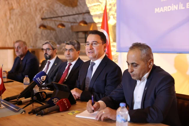 Ali Babacan'dan Mardin'de Önemli Açıklamalar