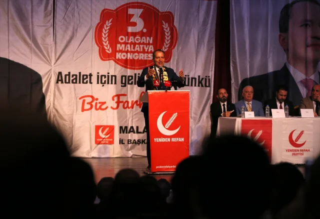 Fatih Erbakan'dan Seçim Çağrısı: Malatya'dan İktidara Gönderme