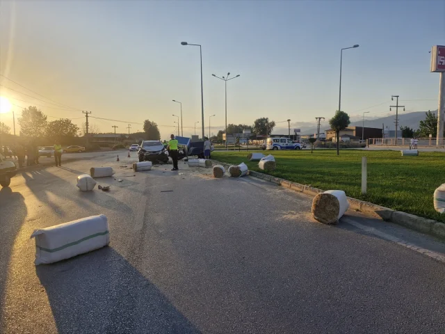 Tokat'ta Korkutan Kaza: Tarım Aracı ve Cip Çarpıştı