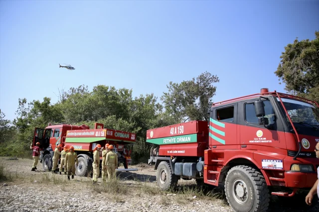 Fethiye'deki Orman Yangınına Zamanında Müdahale Kahramanlık Öyküsü