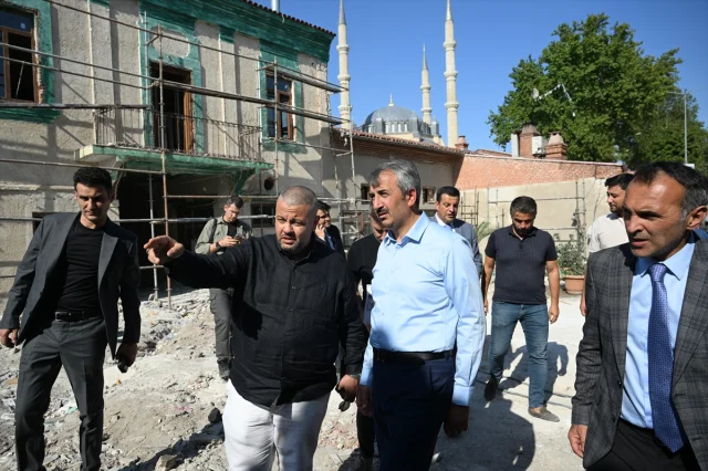 Edirne'nin Tarihi Han ve Hamamında Heyecan Verici Yenileme Süreci