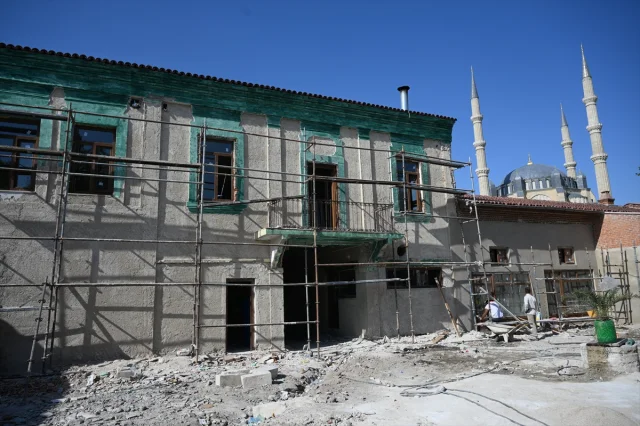 Edirne'nin Tarihi Han ve Hamamında Heyecan Verici Yenileme Süreci
