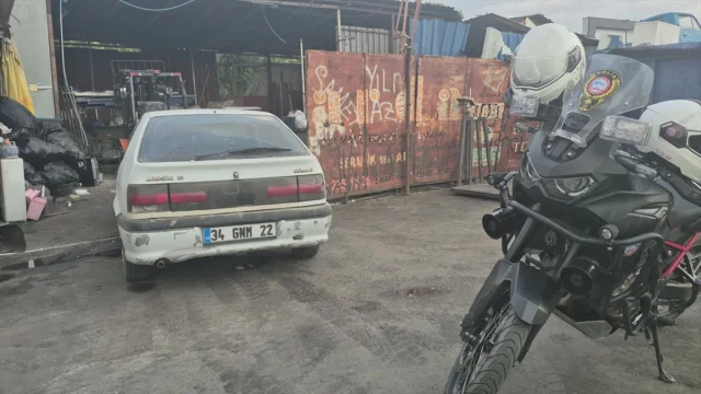 Edirne'de Kaçan Sürücü Kameralara Takıldı