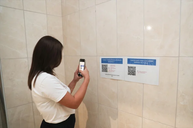 Hastanelerde QR Kodla Temizlik Dönemi Başlıyor