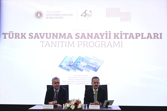 Türk Savunma Sanayisinde Tarih Yazacak Kitaplar Tanıtıldı