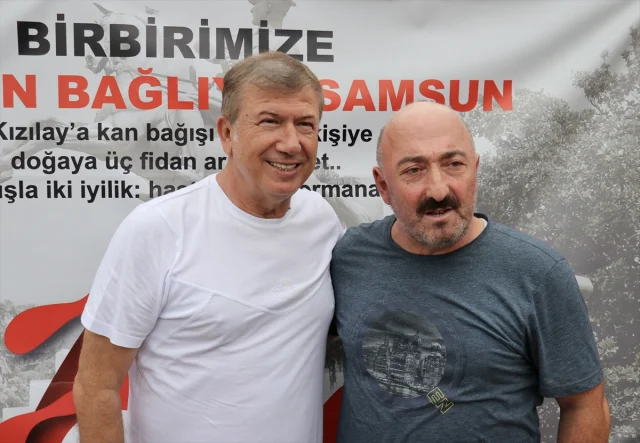 Tanju Çolak'tan Samsun'da Unutulmaz Kan Bağışı Çağrısı: "Kan Ver, Can Ol"