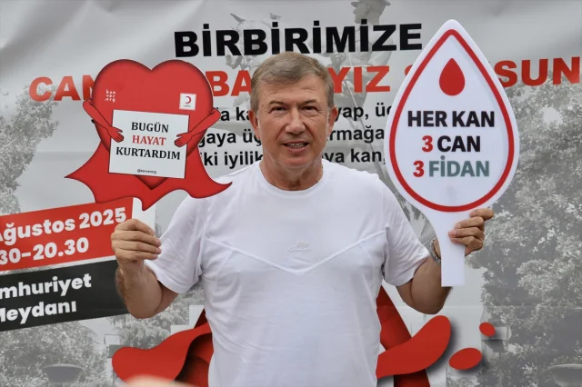 Tanju Çolak'tan Samsun'da Unutulmaz Kan Bağışı Çağrısı: "Kan Ver, Can Ol"