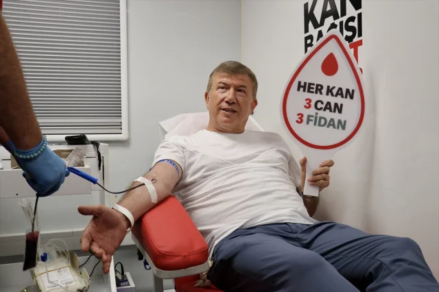 Tanju Çolak'tan Samsun'da Unutulmaz Kan Bağışı Çağrısı: "Kan Ver, Can Ol"