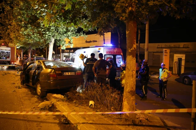 Denizli'de Feci Kaza Ağaç Kazasıyla Son Buldu