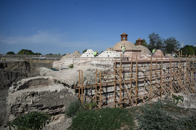 Edirne'nin Gözdesi 600 Yıllık Hamam Turizme Kazandırılıyor