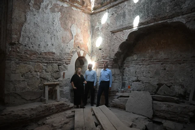 Edirne'nin Gözdesi 600 Yıllık Hamam Turizme Kazandırılıyor