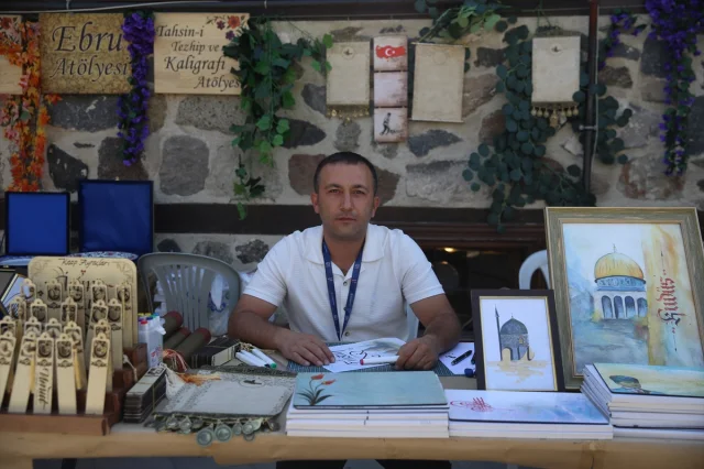 Kültür Yolu Festivali'nde Filistinli Öğrenciler Sanatla Buluştu
