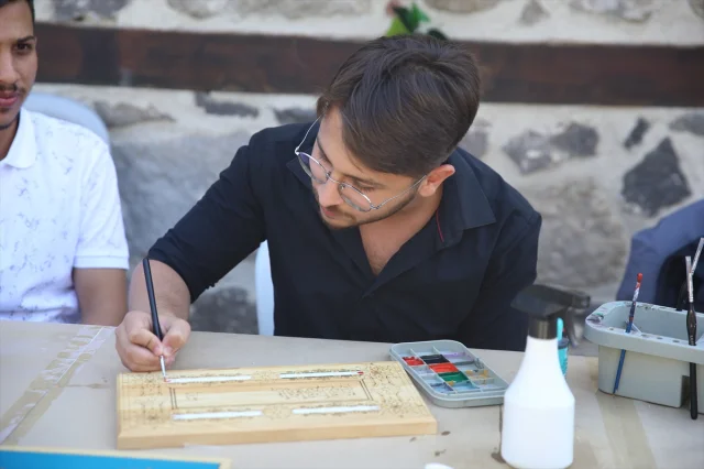 Kültür Yolu Festivali'nde Filistinli Öğrenciler Sanatla Buluştu