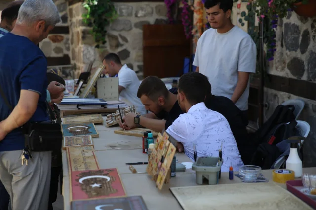 Kültür Yolu Festivali'nde Filistinli Öğrenciler Sanatla Buluştu
