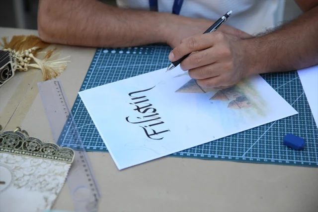 Kültür Yolu Festivali'nde Filistinli Öğrenciler Sanatla Buluştu