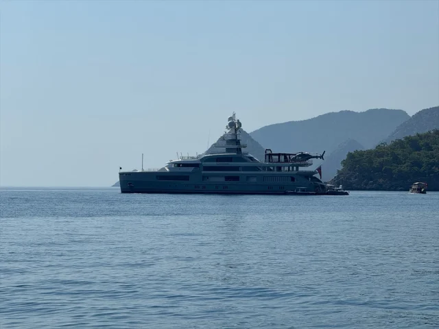 Dünyanın En Lüks Yatlarından Biri Antalya Kıyılarında