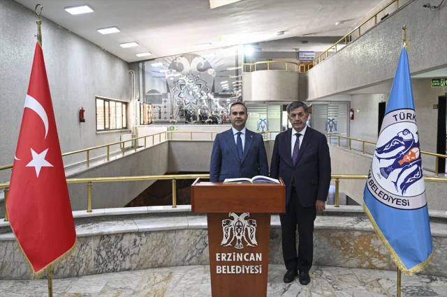 Sanayi ve Teknoloji Bakanı Mehmet Fatih Kacır Erzincan Çıkarması Yaptı