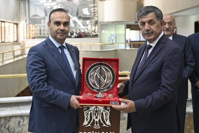 Sanayi ve Teknoloji Bakanı Mehmet Fatih Kacır Erzincan Çıkarması Yaptı