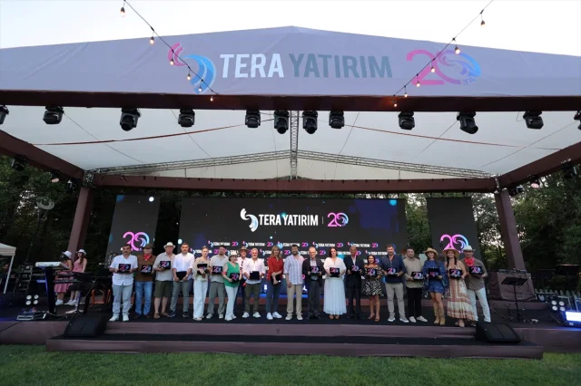 Tera Yatırım'ın 20. Yılında Büyük Kutlama Göz Kamaştırdı