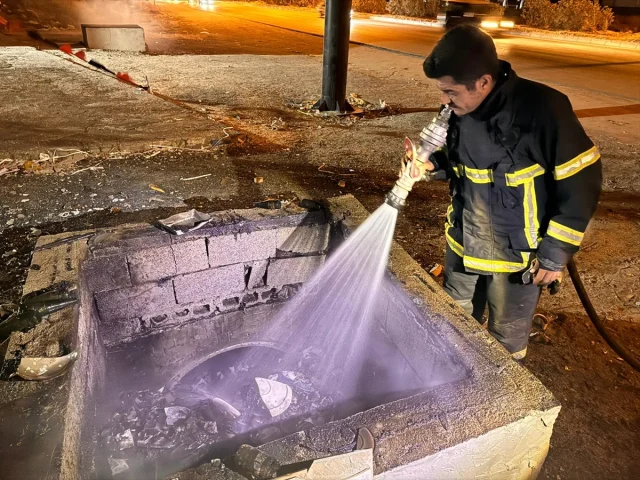 Hatay'da Giderlerde Çıkan Şaşırtıcı Yangın Panik Yarattı