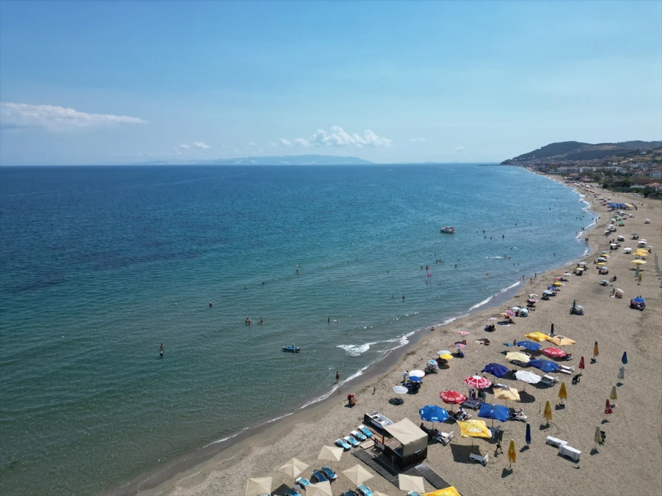 Tekirdağ'ın Plajları Turizmde Zirveye Oynuyor