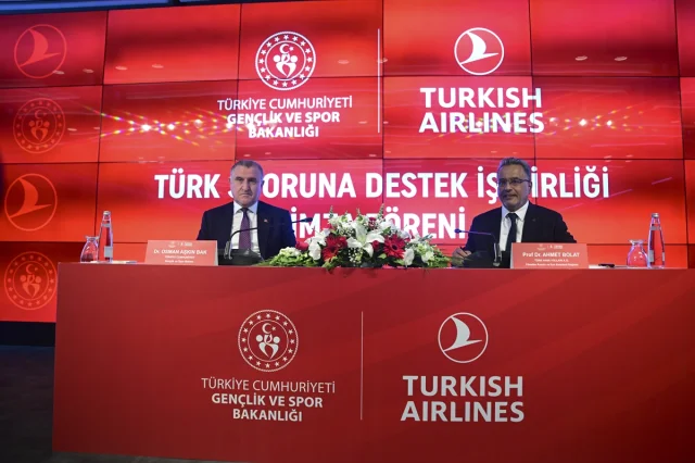 Türk Hava Yolları ve Gençlik Spor Bakanlığı'ndan Türk Sporuna Dev Destek