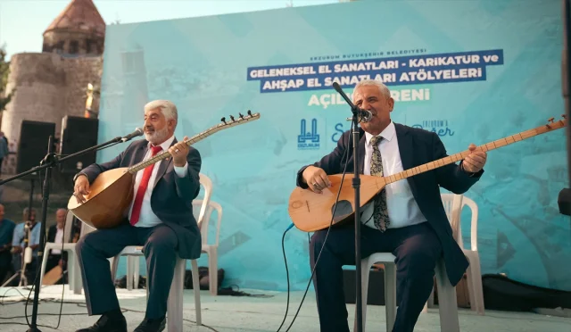 Erzurum Kültür Yolu Festivali İzleyicileri Büyüledi