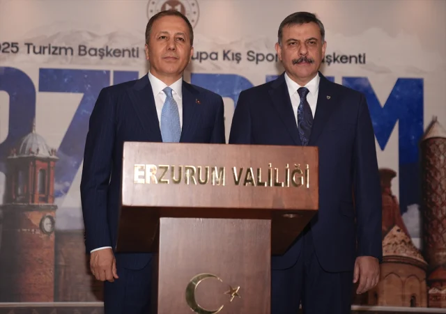 Ali Yerlikaya Erzurum'da Önemli Temaslarda Bulundu