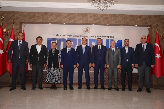 Ali Yerlikaya Erzurum'da Önemli Temaslarda Bulundu