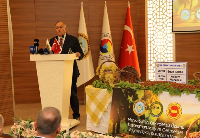 Manisa'da Kuru Üzüm Heyecanı Başladı