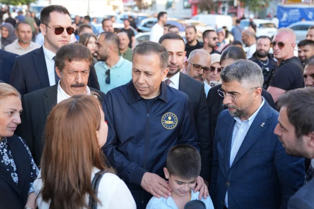 Ali Yerlikaya'dan Erzurum'da Sıcak Karşılama