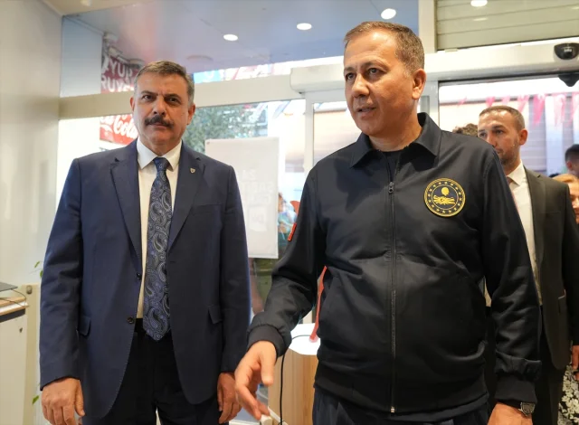 Ali Yerlikaya'dan Erzurum'da Sıcak Karşılama