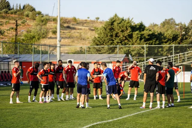 Gaziantep FK'nın Gençlerbirliği Savaşı Öncesi Son Hazırlıkla...