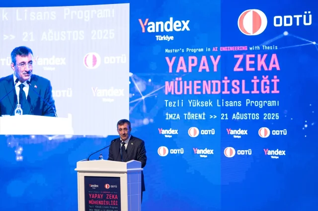 Cumhurbaşkanı Yardımcısı Yılmaz'dan Yapay Zeka ve Teknoloji Vurgusu