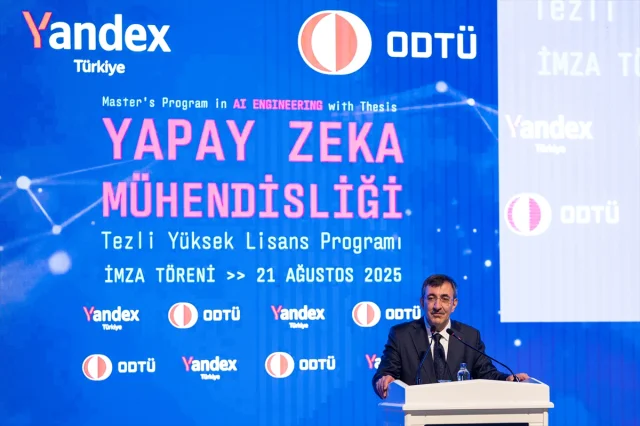 Cumhurbaşkanı Yardımcısı Yılmaz'dan Yapay Zeka ve Teknoloji Vurgusu