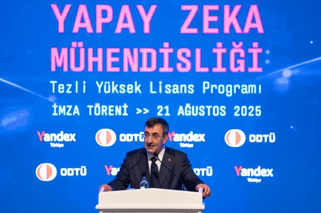 Cumhurbaşkanı Yardımcısı Yılmaz'dan Yapay Zeka ve Teknoloji Vurgusu