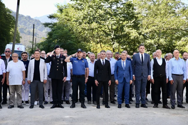 Giresun'da Yürek Burkan Anma: Sel Afetinin Beşinci Yılında Şehitler Unutulmadı